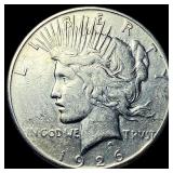 1926 Peace Silver Dollar CLOSELY UNCIRCULATED