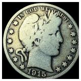 1915 Barber Half Dollar HIGH GRADE