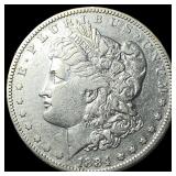 1884-S Silver Morgan Dollar LIGHTLY  CIRCULATED