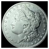 1895-O Silver Morgan Dollar NEARLY  UNCIRCULATED