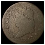 1810 Classic Head Large Cent NICELY  CIRCULATED