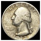 1932-S Silver Washington Quarter LIGHTLY CIRCULATE