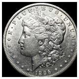 1896-O Silver Morgan Dollar CHOICE AU