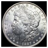1887 Morgan Silver Dollar CHOICE BU
