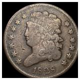 1828 Classic Head Half Cent NICELY CIRCULATED