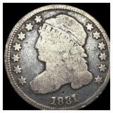 1831 Silver Capped Bust Dime NICELY  CIRCULATED