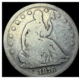 1876 Seated Liberty Half Dollar NICELY CIRCULATED