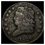 1828 Classic Head Half Cent NEARLY UNCIRCULATED