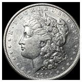 1904 Morgan Silver Dollar CHOICE AU