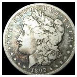 1892-CC Silver Morgan Dollar LIGHTLY  CIRCULATED