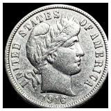 1916 Silver Barber Dime CLOSELY UNCIRCULATED