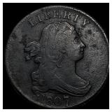1807 Classic Head Half Cent NEARLY UNCIRCULATED
