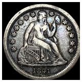 1841 Seated Liberty Dime CLOSELY UNCIRCULATED