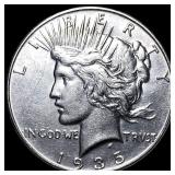 1935 Silver Peace Dollar UNCIRCULATED