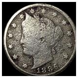 1886 Liberty Head Nickel NICELY CIRCULATED