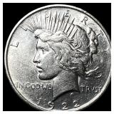 1922 Peace Silver Dollar UNCIRCULATED