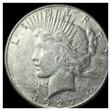 1927-S Peace Silver Dollar CLOSELY  UNCIRCULATED