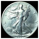 1933-S Walking Liberty Half Dollar LIGHTLY  CIRCU
