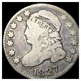 1827 Capped Bust Silver Dime NICELY  CIRCULATED