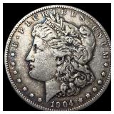1904 Silver Morgan Dollar LIGHTLY CIRCULATED