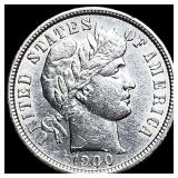 1900-S Silver Barber Dime UNCIRCULATED