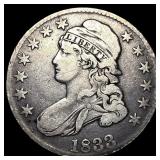 1833 Capped Bust Half Dollar ABOUT UNCIRCULATED