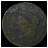 1828 Coronet Head Large Cent NICELY  CIRCULATED
