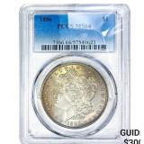 1886 Morgan Silver Dollar PCGS MS64