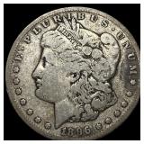 1896-S Silver Morgan Dollar LIGHTLY CIRCULATED