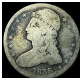 1838 Capped Bust Half Dollar NICELY CIRCULATED