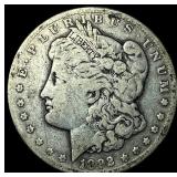 1892-CC Silver Morgan Dollar LIGHTLY CIRCULATED