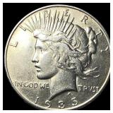 1935-S Silver Peace Dollar CLOSELY  UNCIRCULATED