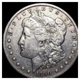1890-CC Silver Morgan Dollar NEARLY UNCIRCULATED