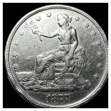 1877-S Silver Trade Dollar CLOSELY UNCIRCULATED