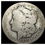 1881-CC Silver Morgan Dollar NICELY CIRCULATED