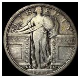 1917-S Silver Standing Liberty Quarter ABOUT UNCIR