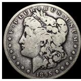 1895-S Silver Morgan Dollar LIGHTLY CIRCULATED