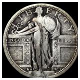 1927-D Silver Standing Liberty Quarter ABOUT UNCIR