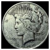 1923 Peace Silver Dollar NEARLY UNCIRCULATED