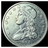 1834 Capped Bust Quarter CLOSELY UNCIRCULATED