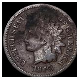 1883 Indian Head Cent ABOUT UNCIRCULATED