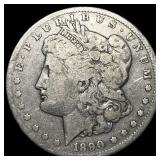 1890-CC Silver Morgan Dollar NEARLY UNCIRCULATED