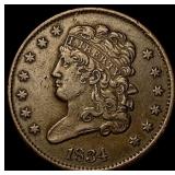 1834 Classic Head Half Cent CLOSELY UNCIRCULATED