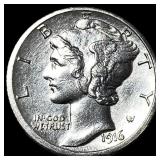 1916 Mercury Dime UNCIRCULATED