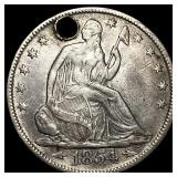 1854 Arrows Seated Liberty Half Dollar HIGH GRADE