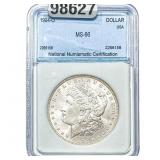 1904-O Morgan Silver Dollar NNC MS66