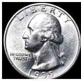 1935 Silver Washington Quarter UNCIRCULATED