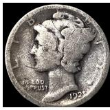 1923 Mercury Dime NEARLY UNCIRCULATED
