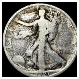 1921 Walking Liberty Half Dollar NICELY CIRCULATED