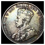 1912 Newfoundland Silver 20 Cents NEARLY UNCIRCULA